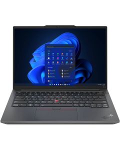 لابتوب لينوفو ثينك باد E14 الجيل الخامس مع معالج إنتل كور i7-1355U، ذاكرة RAM بسعة 8 جيجابايت، تخزين SSD بسعة 512 جيجابايت، رسومات إنتل إيريس إكس إي، شاشة WUXGA بحجم 14 بوصة، لوحة مفاتيح باللغتين الإنجليزية والعربية، اللون الأسود، نظام التشغيل ويندوز 11