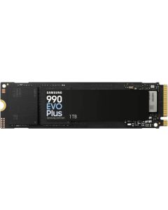 Samsung 990 EVO Plus 1TB M.2 2280 NVMe SSD (MZ‑V9S1T0BW) – PCIe 4.0/5.0, 7150 MB/s Read, 6300 MB/s Write