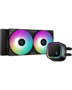 مروحة تبريد وحدة المعالجة المركزية DeepCool LE520 مبرد سائل أسود