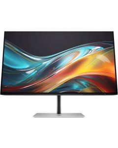 شاشة إتش بي 7 برو 724pf مقاس 24 بوصة FHD IPS بدقة 1920 × 1080 ومعدل تحديث 100 هرتز ووقت استجابة 5 مللي ثانية ومضادة للتوهج وضبط الارتفاع