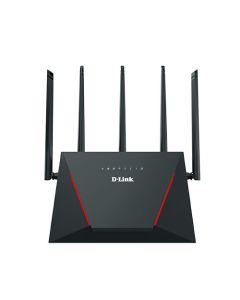 راوتر دي-لينك AX3000 ميش جيجابت لاسلكي DIR-X3000Z، واي فاي 6، يدعم بروتوكولات الأمان WPA، WPA2، WPA3، تردد 5 جيجاهرتز: 2402 ميجابت في الثانية