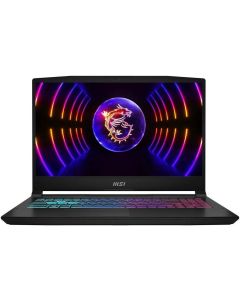 لابتوب الألعاب MSI Katana 15 بمعالج إنتل كور i9-14900HX، ذاكرة RAM بسعة 16 جيجابايت، تخزين SSD بسعة 512 جيجابايت، بطاقة رسومات NVIDIA RTX 5070 بسعة 8 جيجابايت، شاشة بحجم 15.6 بوصة، لوحة مفاتيح إنجليزية، اللون: أسود، نظام التشغيل (ويندوز 11 معدل)