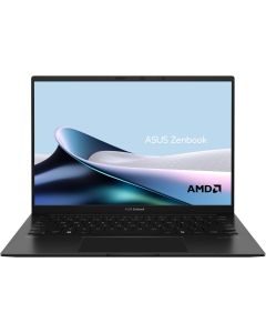لابتوب ASUS Zenbook 14 UM3406KA-PP147W بمعالج AMD Ryzen AI 7 350، ذاكرة عشوائية 32 جيجابايت، سعة تخزين 1 تيرابايت SSD، رسومات AMD Radeon، شاشة OLED مقاس 14 بوصة بدقة 3K، لوحة مفاتيح إنجليزية/عربية، اللون: الأسود اليشمي، نظام التشغيل: ويندوز 11 هوم