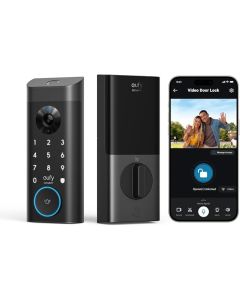 eufy Security E330 Smart Lock – 3-in-1 Keyless Entry with Camera, Doorbell & Fingerprint
