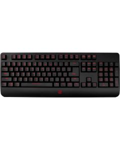 لوحة مفاتيح الألعاب الميكانيكية BenQ ZOWIE CELERITAS II - مفاتيح بصرية، وإضاءة خلفية LED حمراء، ومعدل استطلاع 1000 هرتز، و100% N-Key Rollover، وتصميم مريح، وإمكانية الاتصال عبر USB وPS/2، ومسند معصم ثابت