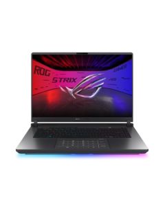 لابتوب الألعاب ASUS ROG Strix G16 G615LM-G1SU7161W بمعالج Intel Core Ultra 7 255HX، ذاكرة RAM بسعة 16 جيجابايت، سعة تخزين 1 تيرابايت SSD، بطاقة رسومات NVIDIA RTX 5060 بسعة 8 جيجابايت، شاشة مقاس 16 بوصة بدقة WQXGA، لوحة مفاتيح إنجليزي/عربي، اللون الرمادي E