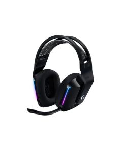 Logitech G733 Lightspeed RGB Wireless Gaming Headset – 40mm Pro-G Drivers, DTS Headphone:X 2.0, Detachable Boom Mic, and Long Battery Life- black