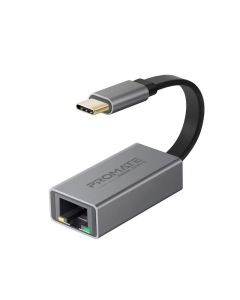 محول بروميت GigaLink‑C USB‑C إلى جيجابت إيثرنت - شبكة LAN مدمجة من الألومنيوم بسرعة 1 جيجابت في الثانية، جاهزة للتوصيل والتشغيل