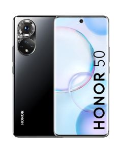 هاتف HONOR 50 بشريحتي اتصال – ذاكرة RAM سعة 6 جيجابايت – سعة تخزين داخلية 128 جيجابايت – يدعم شبكات الجيل الخامس 5G – النسخة المخصصة لمنطقة الشرق الأوسط