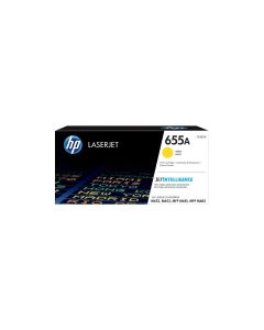 HP 655A Yellow Original LaserJet Toner Cartridge CF452A
