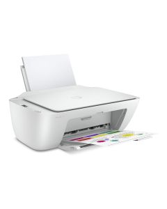 HP Deskjet 2710 Printer- White, Print, Copy, Scan, Up to 7 ppm, Up to 1200 x 1200 rendered dpi, Icon LCD display, 5AR83B
