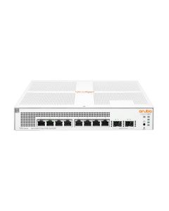 Aruba JL681A Instant On 1930 8‑Port Gigabit PoE+ (124 W) Switch with 2×1 Gb SFP Uplinks, Smart Managed