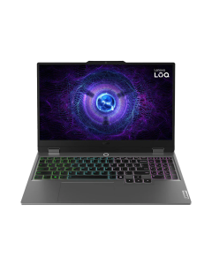 لينوفو LOQ 15IRX9 كمبيوتر محمول للألعاب إنتل كور i7-13650HX معالج 24 جيجابايت رام 512 جيجابايت تخزين SSD 6 جيجابايت نيفيديا جي فورس RTX 4050 رسومات 15.6 بوصة FHD 144 هرتز عرض لوحة مفاتيح إنجليزية لونا جراي نظام التشغيل (Windows 11 معدّل)