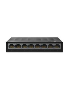 TP-LINK LS1008G 8-Port 10/100/1000Mbps Auto-Negotiation RJ45 port, supporting Auto-MDI/MDIX Desktop Switch