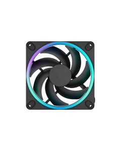 Fractal Design، مروحة Momentum 14 ARGB 140 مم PWM، عبوة من 3 قطع - تبريد عالي التدفق، RGB قابل للعنونة، محمل هيدروليكي، تصميم منخفض الضوضاء - FD-F-MR1-1403
