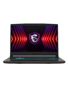 كمبيوتر محمول للألعاب MSI Thin 15 B13UC بمعالج Intel Core i5-13420H وذاكرة RAM بسعة 16 جيجابايت، ومساحة تخزين 512 جيجابايت SSD، وبطاقة رسوميات NVIDIA RTX 3050 بسعة 4 جيجابايت، وشاشة 15.6 بوصة FHD بمعدل تحديث 144 هرتز، ونظام التشغيل Windows 11، باللون الرم