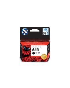 HP 655 Black Original Ink Cartridge CZ109AE