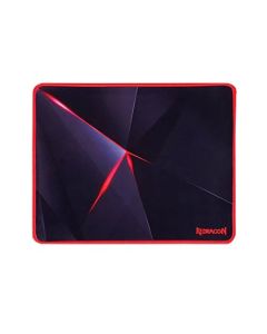 لوحة ماوس ألعاب قماشية من Redragon P012 - مقاس 12.8×10 بوصة، حواف مخيطة، مقاومة للماء، قاعدة مطاطية مانعة للانزلاق