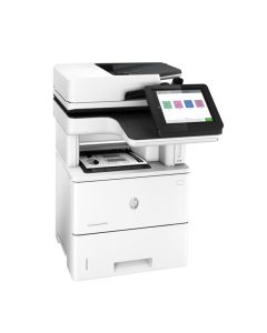 طابعة HP LaserJet MFP M528f متعددة الطابعات متعددة الوظائف، طباعة ونسخ ومسح ضوئي وفاكس، لون أبيض 1PV65A