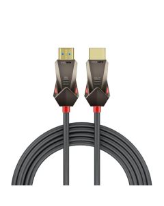 كابل بروميت برولينك 4K60-15M HDMI 2.0 - 15 مترًا، دقة 4K بتردد 60 هرتز، سرعة 18 جيجابت في الثانية، يدعم إيثرنت، موصلات مطلية بالذهب، تصميم نحيف ومرن - أسود