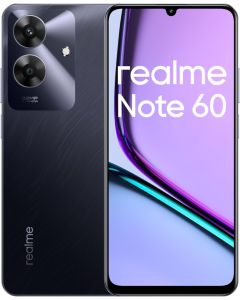 هاتف Realme NOTE 60 ثنائي الشريحة، ذاكرة وصول عشوائي (RAM) سعة 4 جيجابايت، سعة تخزين 128 جيجابايت، يدعم تقنية 4G، إصدار الشرق الأوسط