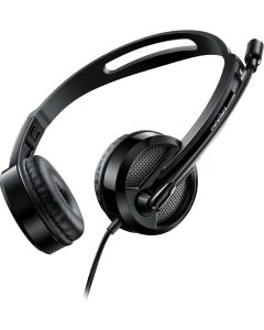 سماعة رأس ستريو USB سلكية من رابو H120 باللون الأسود 18008