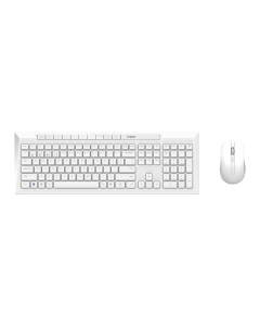 Rapoo 8210M Wireless Combo Keyboard & Mouse MultiMode  Eng AR White 14209