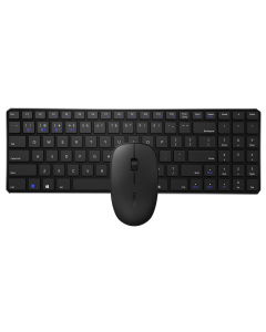 Rapoo 9300M Wireless Combo Keyboard & Mouse Multimode Ultra Slim Black English 18123