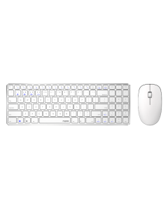 Rapoo 9300M Wireless Combo Keyboard & Mouse Multimode Ultra Slim White English 18124