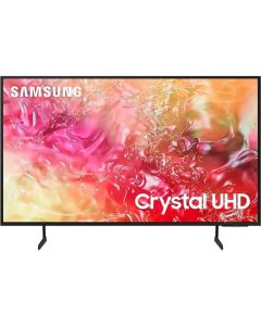 Samsung 55-Inch Crystal UHD DU7000 4K Smart Tv with HDR PurColour  Tizen OS Q-Symphony Black