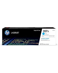خرطوشة حبر ليزر أصلية من HP 207X عالية السعة باللون السماوي (W2211X)