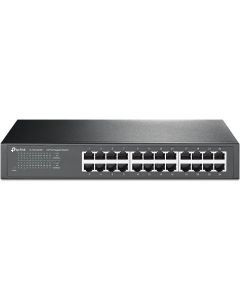 سويتش تي بي لينك SG1024D جيجابت بـ 24 منفذ للتركيب على المكتب أو الرف