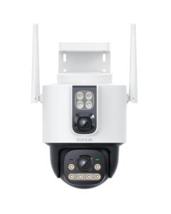 كاميرا ذكية خارجية Botslab W315 تعمل عبر الواي فاي – عدستان مزدوجتان بدقة 4 ميجابكسل فائقة الوضوح، رؤية ليلية ملونة، ودعم Wi-Fi 6
