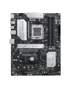 لوحة أم Asus Prime B650-plus مزودة بذاكرة DDR5 بمقبس AM5 وتدعم فتحات PCIe 4.0 مزدوجة M.2 وشبكة إيثرنت 2.5 جيجابايت