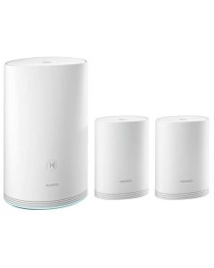 Huawei WS5280 WiFi Q2 Pro WS5280 Mesh System 1 Base + 2 Satellites, Dual‑Band 1167 Mbps Mesh with Powerline