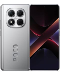 Xiaomi Poco X7 Dual Sim Smartphone 8GB Ram 256GB Storage 5G Middle East Version-Silver