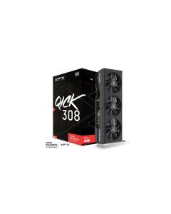 بطاقة الرسوميات XFX SPEEDSTER QICK 308 AMD Radeon RX 7600 Black Edition