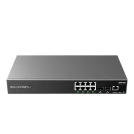 Grandstream GWN7801 8‑Port Gigabit Layer 2+ Managed Switch with 2 SFP Uplinks 20 Gbps Switching, Advanced Security
