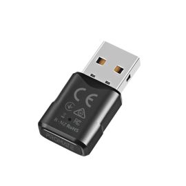 محول صوت Promate BlueLink USB-A Bluetooth 5.0 - إقران متعدد النقاط منخفض الكمون، A2DP/AVRCP/HFP، مدى 20 مترًا، تصميم فائق الصغر سهل التوصيل والتشغيل