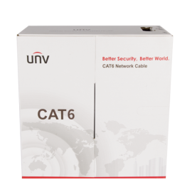 يو إن في كابل كات 6 (UTP)، بطول 305 متر، CCA، لون أبيض – CAB-LC3100B-CCA-IN