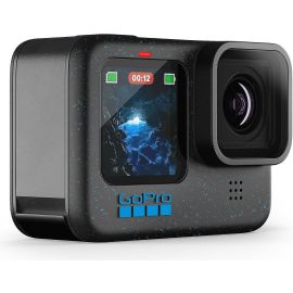 GoPro HERO12 Waterproof Action Camera with 5.3K60 Ultra HD Video 27MP Photos, HDR 1/1.9" Image Sensor Live Streaming, Webcam Stabilization 