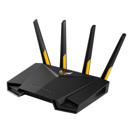 ASUS TUF Gaming AX3000 Dual‑Band WiFi 6 Router AX3000 (574 + 2402 Mbps), 4 External Antennas, USB 3.1, AiMesh, Gaming Port