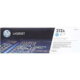 خرطوشة حبر ليزر أصلية HP 312A أزرق سماوي، رقم CF381A