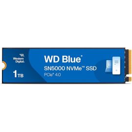قرص SSD WD Blue SN5000 NVMe Gen4 سعة 1 تيرابايت WDS100T4B0E - سرعة قراءة 5150 ميجابايت/ثانية، سرعة كتابة 4900 ميجابايت/ثانية، M.22280، قدرة تحمل 600 تيرابايت