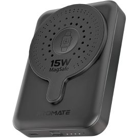 Promate SuperCharge MagSafe and Apple Watch Wireless Charging Power Bank Black 
