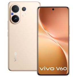 Vivo V60 Dual Sim Smartphone 12GB Ram 512GB Storage 5G Auspicious Gold Middle East Version