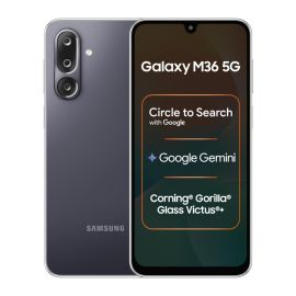 Samsung galaxy M36 Dual Sim Smartphone 6GB Ram 128GB Storage 5G Velvet Black International Version