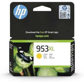 خرطوشة حبر أصلية عالية الإنتاجية HP 953XL باللون الأصفر (F6U18AE)