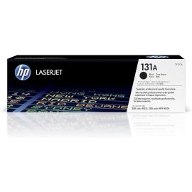 خرطوشة حبر ليزر أصلية من HP 131A باللون الأسود (CF210A)