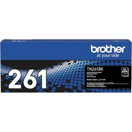 Brother TN-261BK Genuine Black Toner Cartridge, Standard Yield